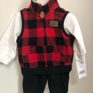 Carters 3-piece Vest Set